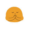 ShiftNight mascot with grateful hands for improved sleep